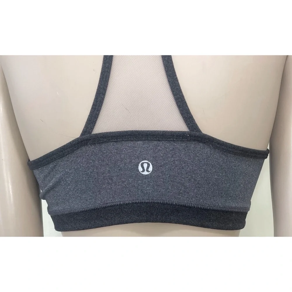 Lululemon Athletica Two Toned Grey Sports Bra